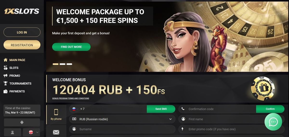 1X-Slots Casino Overview