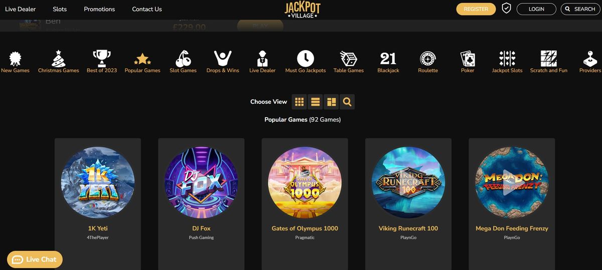 Jackpot Village Casino