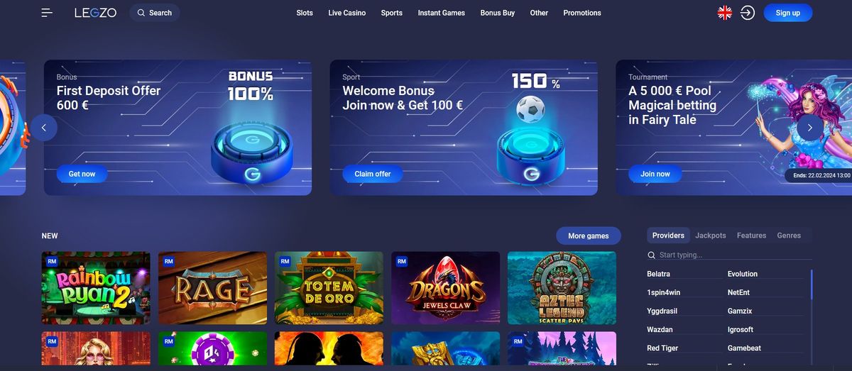 Legzo Casino